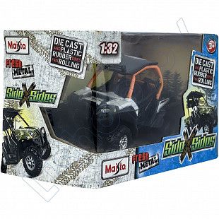 Квадроцикл Maisto 1:32 Kawasaki-Teryx4 (21087) black/white/orange