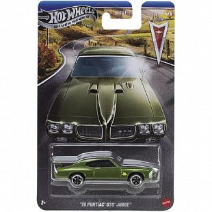 Машинка Hot Wheels Silver Series ’70 Pontiac GTO Judge (GRT01 JKY13)