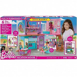 Игровой набор Barbie Дом отдыха Малибу (HCD50)