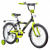 Велосипед Novatrack Astra 18" (2019) Black/Green 183ASTRA.BK9