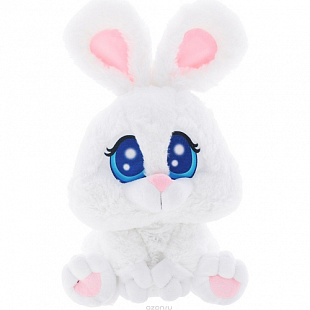 Мягкая игрушка-антистресс СмолТойс Зайчонок Тишка 1657/БЕЛ/25