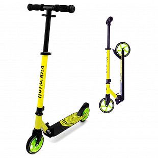 Самокат для детей kick’n’roll складной КК0007 yellow