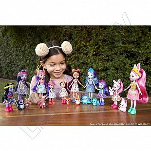 Кукла Enchantimals Сестрички с питомцами Данесса и Данетта Оленни (HCF79 HCF80)