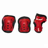 Комплект защиты для роликовых коньков Amigo G-force (Girl) Red