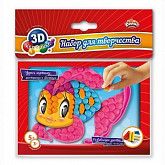 Набор для детского творчества Мозаика из пластилина Dalis Рыбка Мальвина МС-603