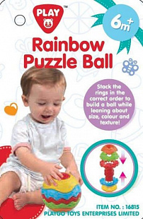 Развивающий шар-пазл PlayGo 16815