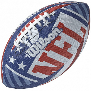 Мяч для американского футбола Wilson NFL Logo Ball (F1525XRWB)