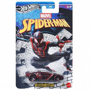 Машинка Hot Wheels Silver Series Spider-Man Rogue Hog (GDG83 JKX27)