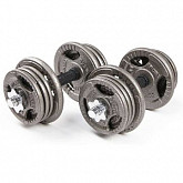 Набор гантелей металлических Хаммертон Atlas Sport 2x14 кг