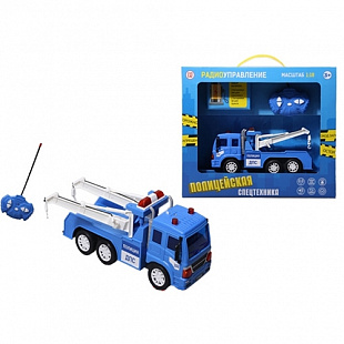 Машинка р/у Полицейская спецтехника F1631