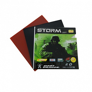 Накладка на теннисную ракетку Giant Dragon Storm soft 30-019 S