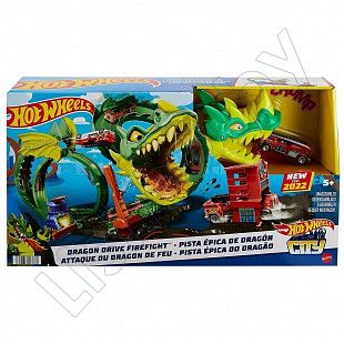 Трек Hot Wheels Атака огненного дракона (HDP03)