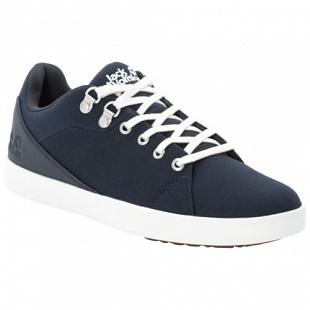 Полуботинки мужские Jack Wolfskin Auckland Ride Low M dark blue / white