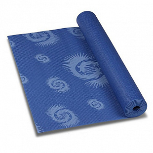 Коврик для йоги и фитнеса Indigo IR 97502-3 blue