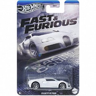 Машинка Hot Wheels Fast & Furious Bugatti Veyron (HNR88 JBY43)