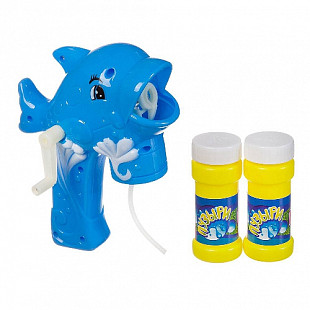 Пистолет с мыльными пузырями Bondibon Наше Лето Дельфин 1748A