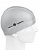 Шапочка для бассейна (плавания) взрослая Mad Wave Silicone Coated silver
