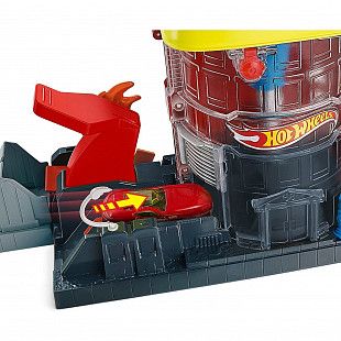 Набор игровой Hot Wheels City Пожарная суперстанция (FNB15 GJL06)
