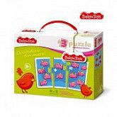 Пазлы Maxi тройные Baby Toys Складываем-вычитаем 02505
