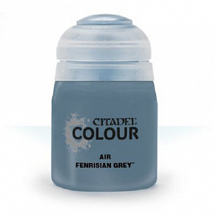 Краска для миниатюр Games Workshop Warhammer AIR: Fenrisian Grey 24ML 28-51b