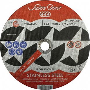 Круг отрезной SwatyComet 230х2,0х22 мет+INOX CER36T BF