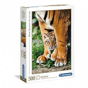 Мозаика Clementoni Бенгальский тигренок 500 шт 35046