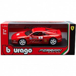 Машинка Bburago 1:24 Ferrari F355 Challenge (18-26306) red
