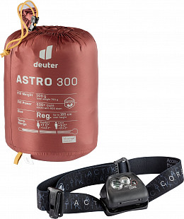 Спальник Deuter Astro 300 3711021-5908 redwood/curry (2021)