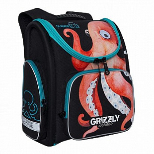 Рюкзак школьный GRIZZLY RAr-081-11 /1 octopus
