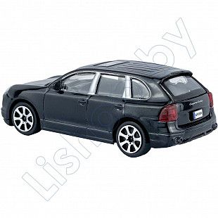 Машинка Bburago 1:43 Porsche Cayenne Turbo (18-30000/18-30217) black
