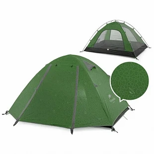 Палатка Naturehike P-Series 4 (210T) NH18Z022-P Dark Green