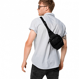 Рубашка мужская Jack Wolfskin Nata River Shirt M white rush stripes