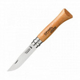 Нож Opinel №6 углеродистая сталь, бук