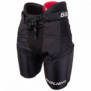 Шорты хоккейные Bauer NSX S18 Jr black/red