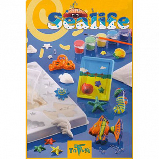 Набор для творчества Totum Самоделка из гипса Морская Жизнь 020115