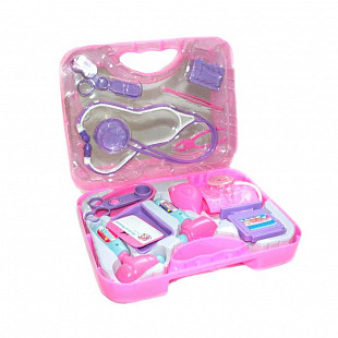 Набор доктора Shenzhen Toys в чемоданчике 5643 pink/violet