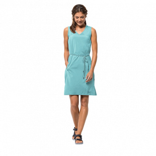 Платье женское Jack Wolfskin Tioga Road Dress aqua