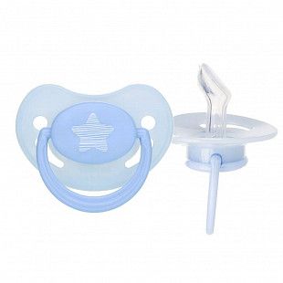 Пустышка анатомическая силиконовая Canpol babies Pastelove 0-6 мес. (22/419) blue