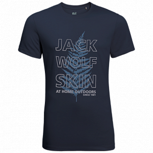 Футболка мужская Jack Wolfskin Island Hill T M night blue