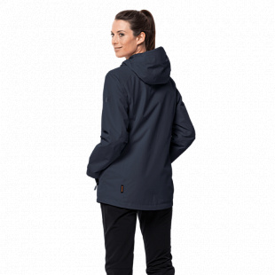 Куртка женская Jack Wolfskin Norrland 3In1 W midnight blue