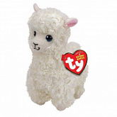Мягкая игрушка TY Лама Lily 15 см 41216