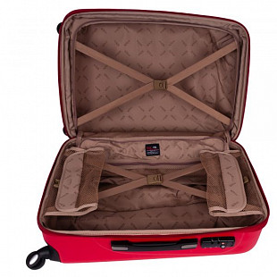 Чемодан большой Polar 28" 3-ой Р8641 red