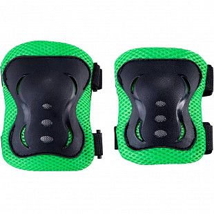 Комплект защиты для роликовых коньков Ridex Jump green
