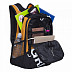 Рюкзак школьный GRIZZLY RU-138-2 /2 black/mango