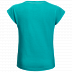 Футболка детская Jack Wolfskin Tropical T Girls aquamarine