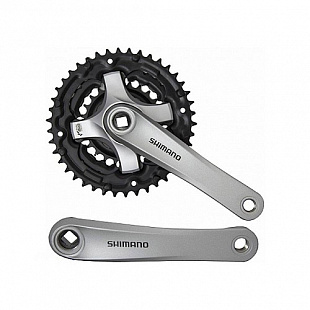 Система Shimano с защитой 42/34/24 175 мм TY501 silver