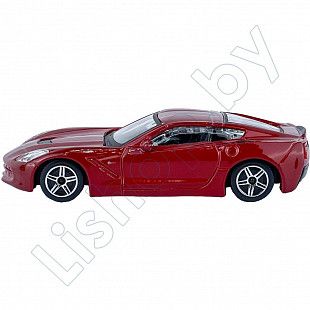 Машинка Bburago 1:43 2014 Corvette Stingray (18-30000/18-30250) red