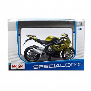 Масштабная модель мотоцикла Maisto 1:18 BMW S 1000 RR (39300)
