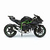 Мотоцикл Maisto 1:12 Kawasaki Ninja H2 R 31101 (20-16880) green/black