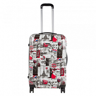 Чемодан средний Polar 24" 2-ой РА036 white